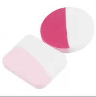 Спонжи для макияжа двухцветные, 2 шт Спонжи для макияжа двухцветные, 2 шт