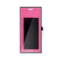 Чёрные ресницы lashfeya Black MIX 16 линий